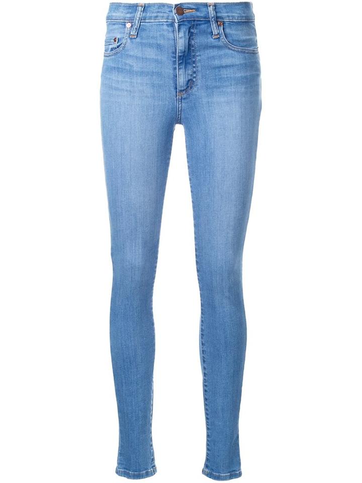 Nobody Denim Cult Skinny Jeans, Women's, Size: 28, Blue, Cotton/elastodiene/polyester/lyocell