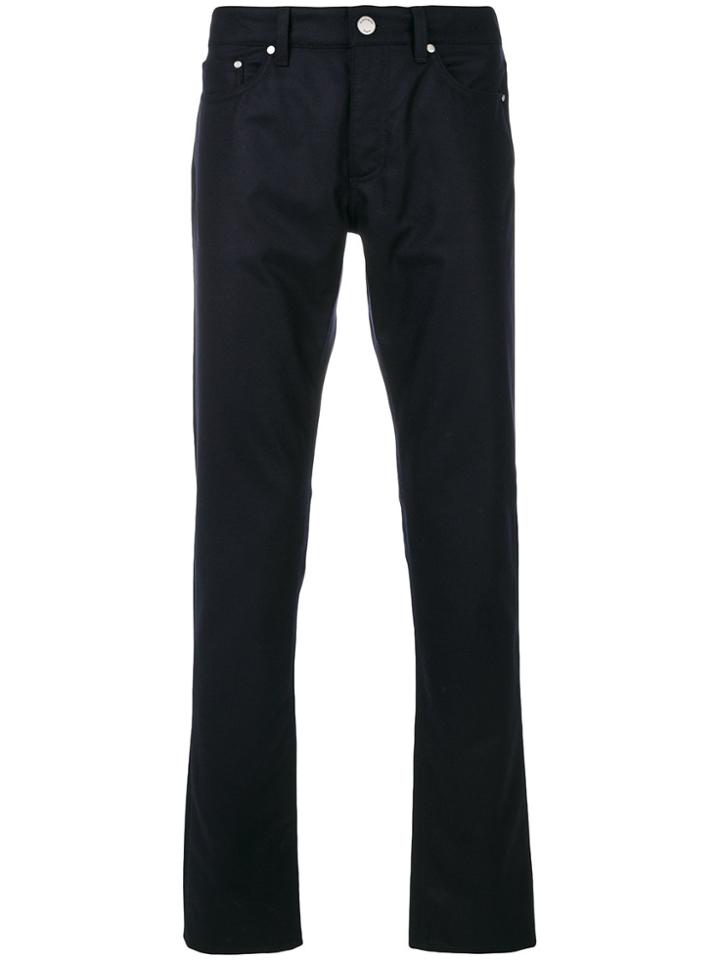 Ermenegildo Zegna Regular Trousers - Blue