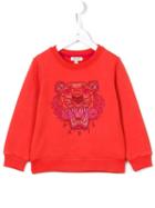 Kenzo Kids 'tiger' Sweatshirt, Girl's, Size: 12 Yrs, Red