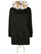 Cara Mila Jenny Fox Parka - Black