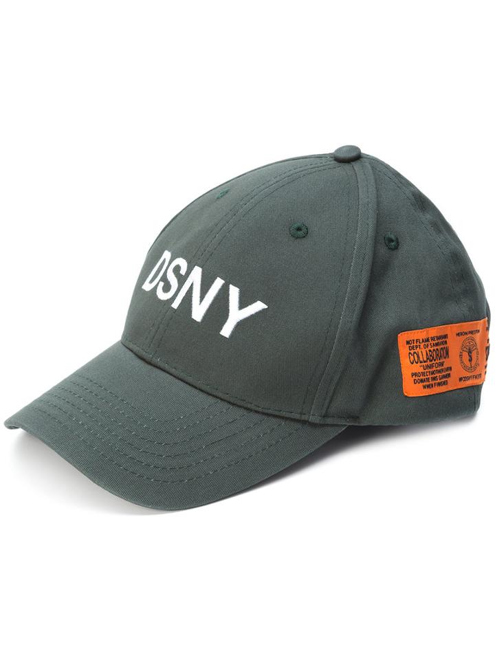 Heron Preston - Dsny Cap - Men - Cotton - One Size, Green, Cotton