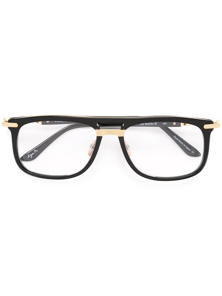 Frency & Mercury - My Burrito Iii Glasses - Unisex - Acetate/titanium - 55, Black, Acetate/titanium