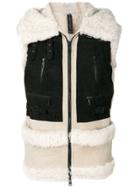 Giorgio Brato Shearling Gilet - Nude & Neutrals