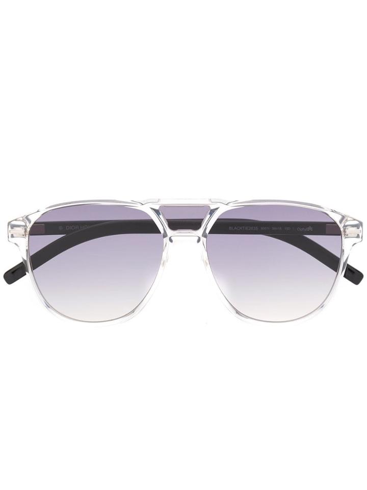 Dior Eyewear Blacktie263s Sunglasses - Neutrals