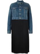 Junya Watanabe Comme Des Garçons Two-in-one Pleated Dress
