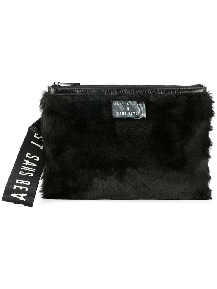 Unreal Fur Moishe Hip Bag - Black
