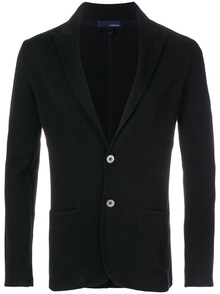 Lardini Knitted Blazer - Black