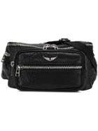 Zadig & Voltaire Sac Banane Bubble Crossbody Bag - Black