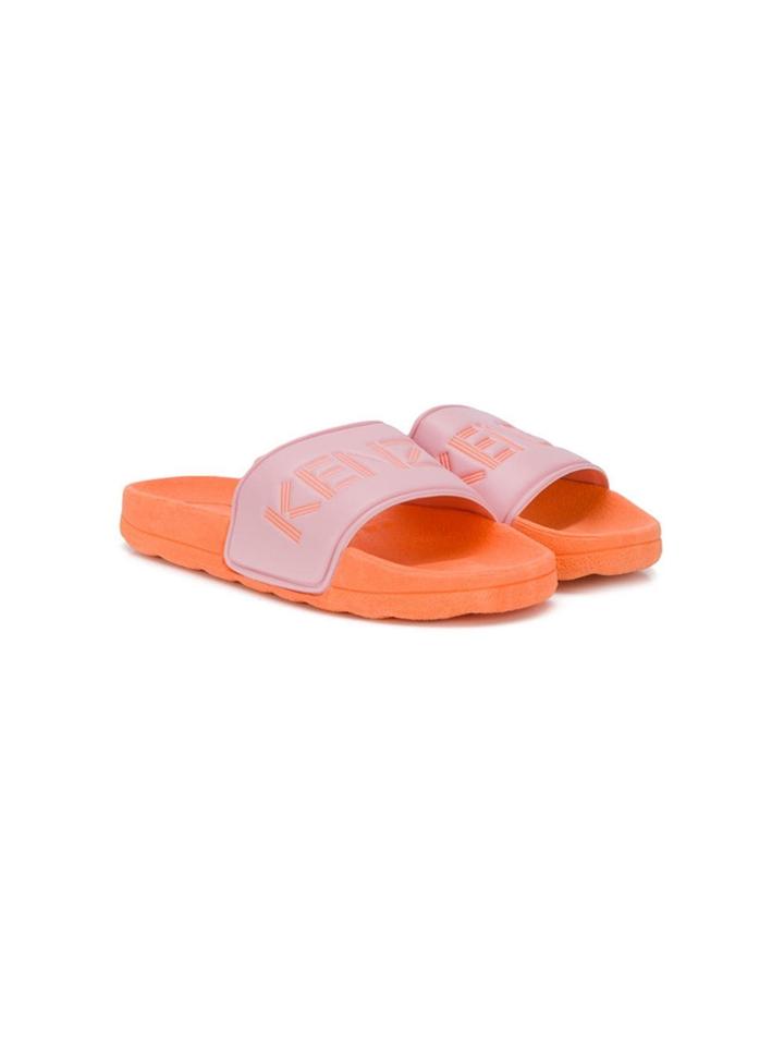 Kenzo Kids Logo Slides - Orange