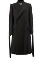 Dries Van Noten - Sequin Embellished Trenchcoat - Women - Cotton/linen/flax - S, Women's, Black, Cotton/linen/flax