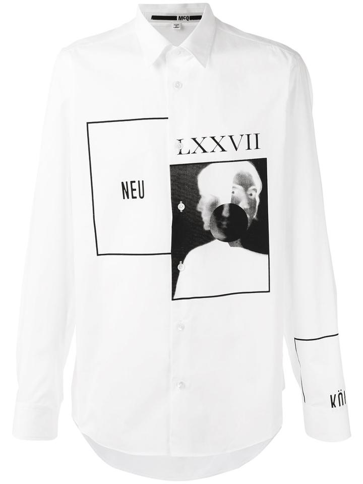 Mcq Alexander Mcqueen - Optic White Shirt - Men - Cotton - 46, Cotton