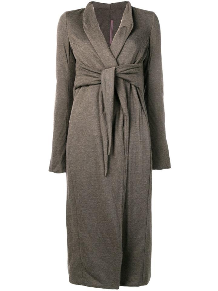 Rick Owens Lilies Tie Waist Cardigan - Green