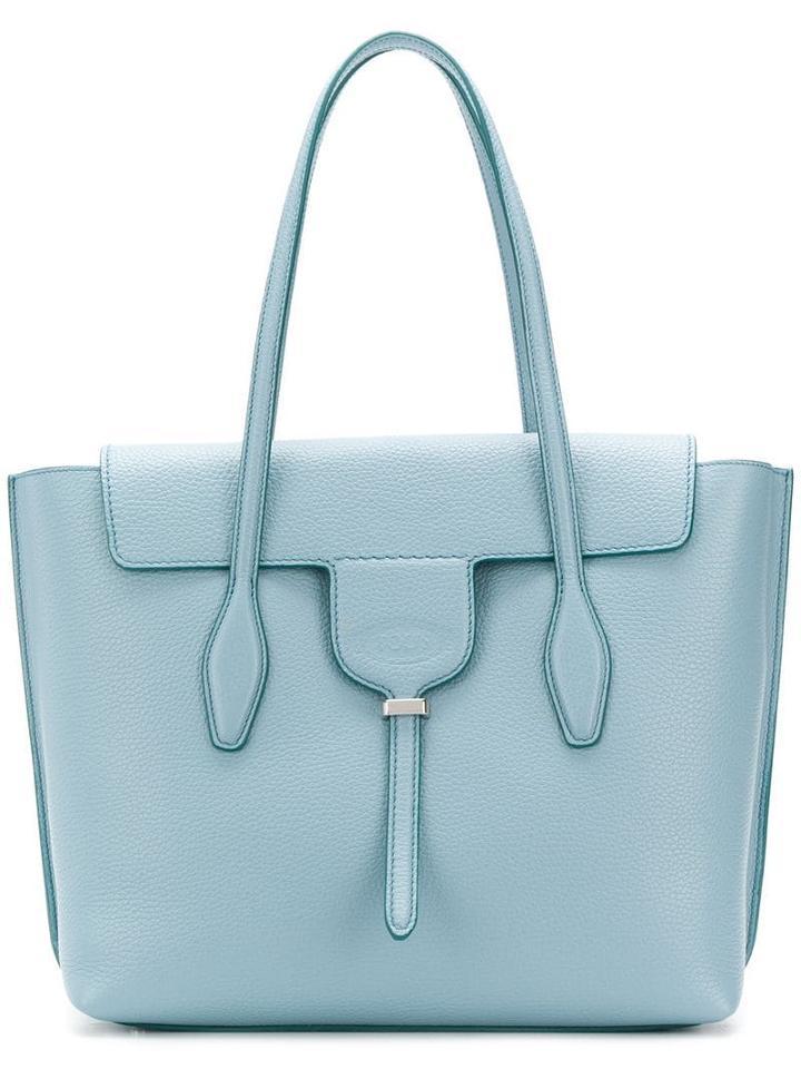 Tod's Joy Medium Tote Bag - Blue