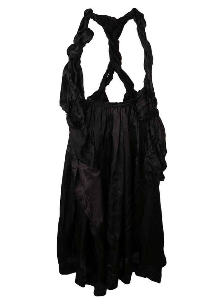 Comme Des Garçons Knotted Jumper-skirt - Black