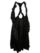 Comme Des Garçons Knotted Jumper-skirt - Black