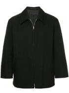 Comme Des Garçons Vintage Zip Up Lined Bomber Jacket - Black
