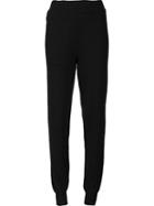 Ann Demeulemeester Elastic Waistband Track Pants, Women's, Size: 38, Black, Cashmere/wool