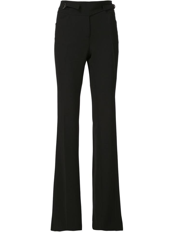 Barbara Bui Side Buckle Flared Trousers