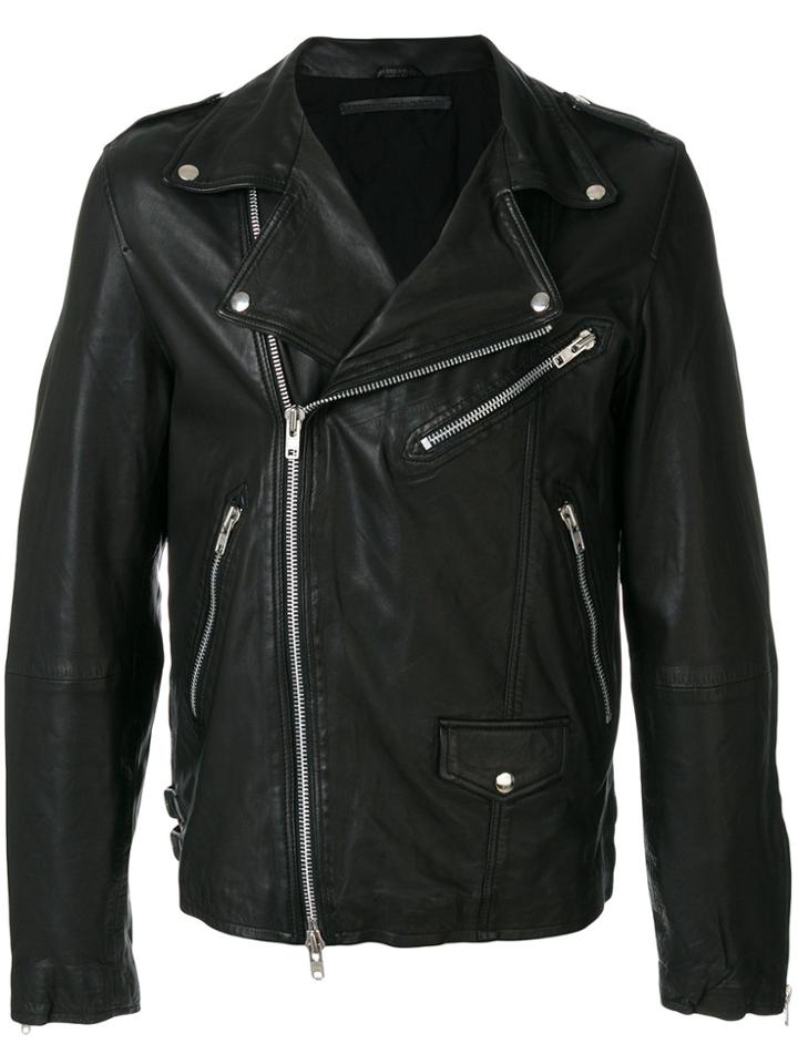 Munderingskompagniet Multi-zip Biker Jacket - Black