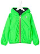 K Way Kids Reversible Jacket, Boy's, Size: 12 Yrs, Green