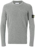 Stone Island Classic Fitted Sweater - Grey
