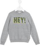 Paul Smith Junior Hey! Intarsia Jumper, Boy's, Size: 6 Yrs, Grey