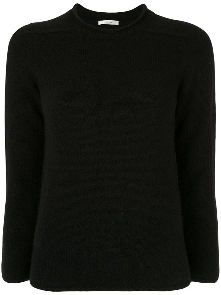The Row Rickie Knitted Top - Black