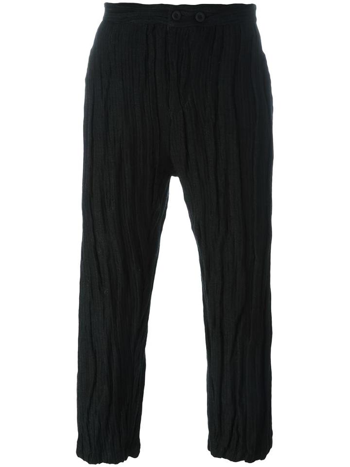 Lost & Found Ria Dunn 'uneven' Pants, Men's, Size: Small, Black, Cotton/linen/flax/nylon