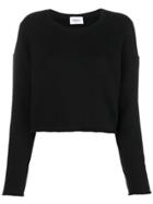 Dondup Slouched Long-sleeve Sweater - Black
