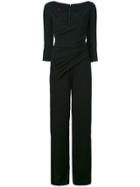 Talbot Runhof Hilden Jumpsuit - Black