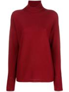 Molli Ferta Turtleneck Jumper - Red