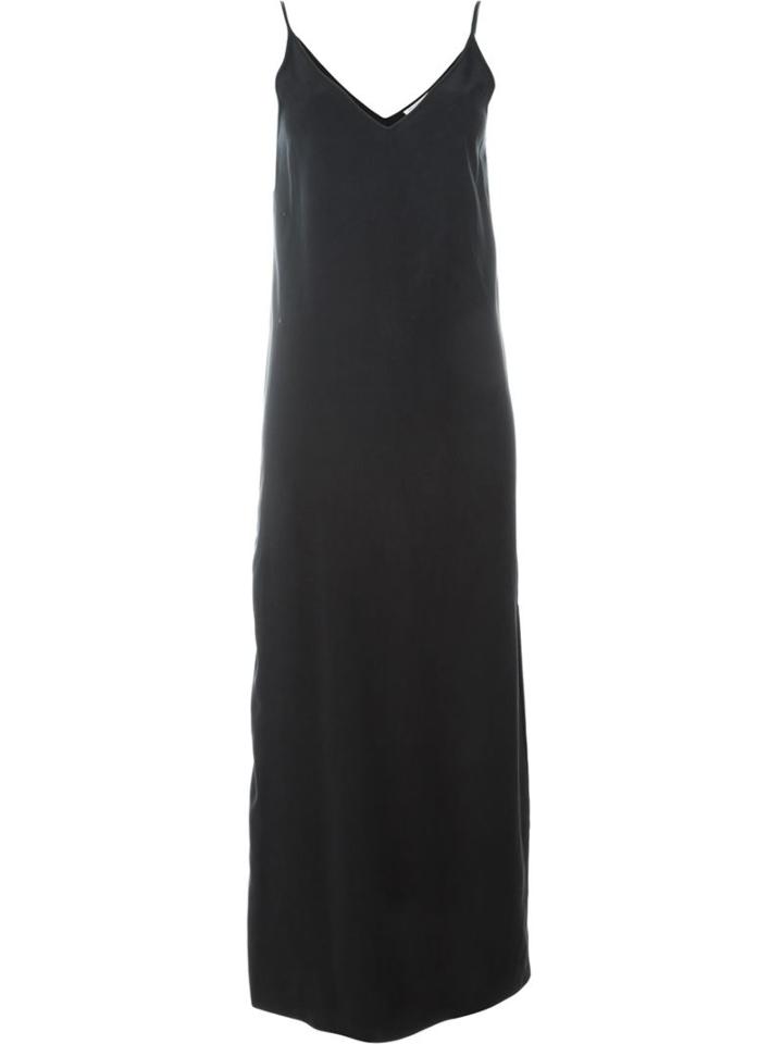 Equipment Slip Dress, Women's, Size: Xs, Black, Silk