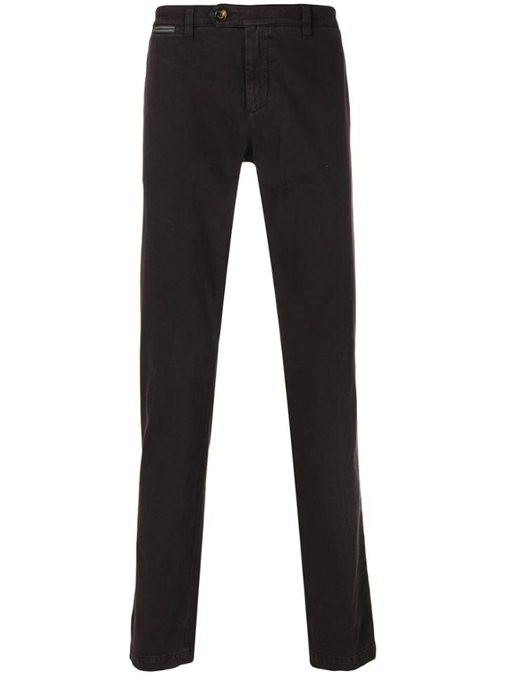 Eleventy Slim-fit Chinos - Red