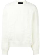 Juun.j Cable Knit Jumper, Men's, Size: 46, Nude/neutrals, Polyester/polyurethane