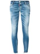 Dsquared2 Twiggy Jeans, Women's, Size: 46, Blue, Cotton/spandex/elastane/polyester