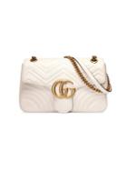 Gucci - Gg Marmont Matelassé Shoulder Bag - Women - Leather/metal/microfibre - One Size, Nude/neutrals, Leather/metal/microfibre