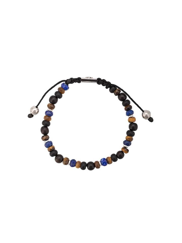 Nialaya Jewelry Adjustable Stone Bracelete - Blue
