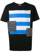 Selfmade By Gianfranco Villegas - Stitched Patch T-shirt - Men - Cotton - 48, Black, Cotton