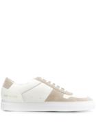 Common Projects Colour Block Lace-up Sneakers - White