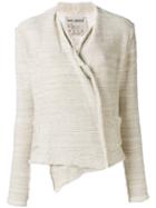 Daniel Andresen - Kip Cardigan - Women - Cotton/linen/flax - M, Nude/neutrals, Cotton/linen/flax