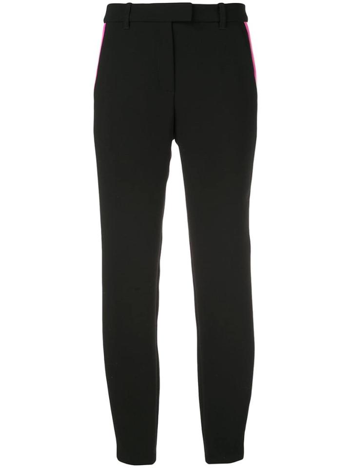 Barbara Bui Appliqué Side Stripe Trousers - Black