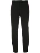 Barbara Bui Appliqué Side Stripe Trousers - Black