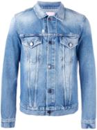 Palm Angels Classic Denim Jacket, Men's, Size: Medium, Blue, Cotton