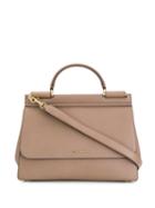 Dolce & Gabbana Large Sicily Tote - Brown
