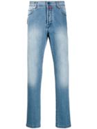 Kiton Low Rise Jeans - Blue