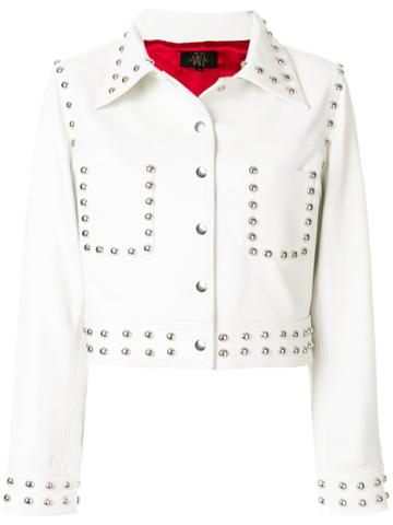De La Vali Studded Jacket - White