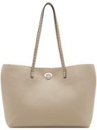 Fendi Turnlock Shopper Bag - Nude & Neutrals