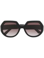 Longchamp Square Tinted Sunglasses - Black