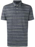 Striped Polo Shirt - Men - Cotton/polyester - Xxl, Blue, Cotton/polyester, Ps By Paul Smith