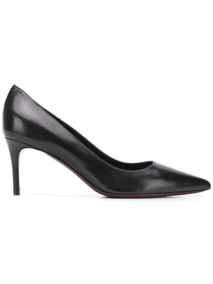 Deimille Pointed Toe Pumps - Black